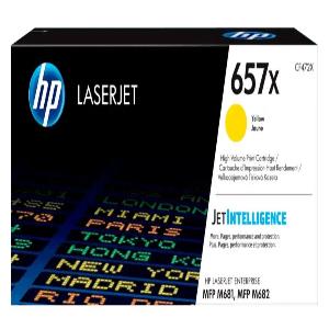 HP 657X Yellow Original LaserJet Toner Cartridge