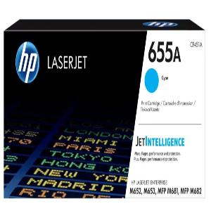 HP 655A Cyan Original LaserJet Toner Cartridge