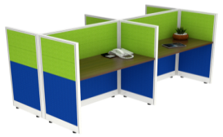 WORKSTATION 4 PERSON VWS 4-17