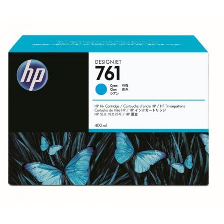 HP 761 400-ml Cyan DesignJet Ink Cartridge,CM994A