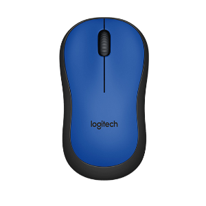 M 221 Silent Wireless Mouse - Biru