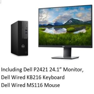 DELL Optiplex 3080 MFF/i3/8GB/1TB/Win10Home/24.1/NT/1Y
