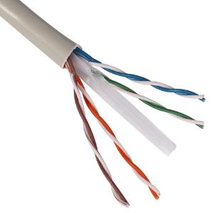 UTP Cable CAT6 23AWG HCCA LAN Cable DTX 1800 Fluke Tested