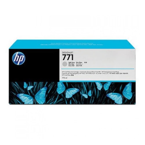 HP 771B 775-ml Light Gray DesignJet Ink Cartridge,B6Y06A