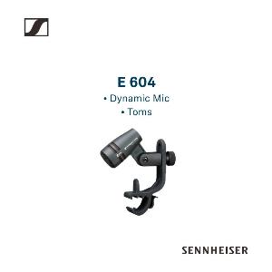 Mic Kabel Sennheiser E 604