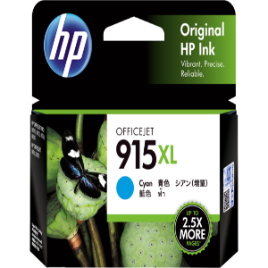 HP 915XL Cyan Original Ink Cartridge
