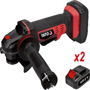 SET OF ANGLE GRINDER 2BATTER CHARGER 18V
