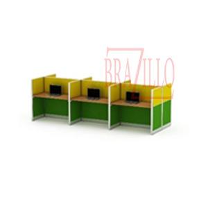BRAZILLO WORKSTATION 6 PERSON WS-55 6P - 1460