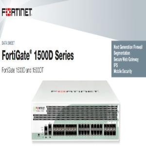 Fortigate Next-Generation Firewall 1500D Include Subscription