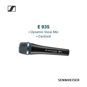 Mic Kabel Sennheiser Type E 935