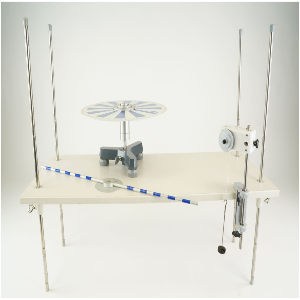 MOMENT OF INERTIA AND ANGULAR ACCELERATION WITH COBRA SMARTSENSE AND A PRECISION PIVOT BEARING