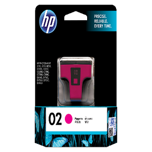 HP 02 Magenta Ink Cartridge