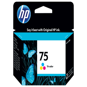 HP 75 Tri-color Ink Cartridge
