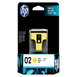 HP 02 Yellow Ink Cartridge