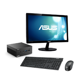MIni PC PN30 - AMD Carrizo E2-7015 - 2GB DDR3L - 1TB SATA - Win10 - Monitor 19.5 - 3 Tahun Garansi