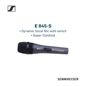 Mic Kabel Sennheiser Type E 845-S