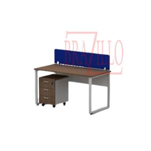 BRAZILLO WORKSTATION 1 PERSON F-1WS HO1270-DIVIDER