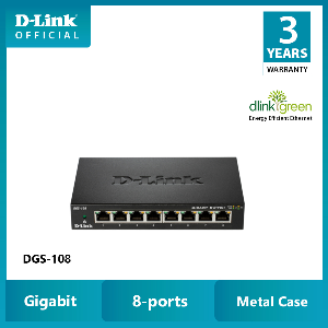 10/100/1000 8-ports,8-port 10/100/1000M Unmanaged Switch(Metal Case)