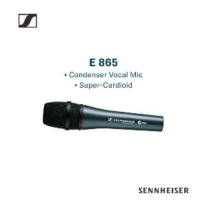 Mic Kabel Sennheiser Type E 865