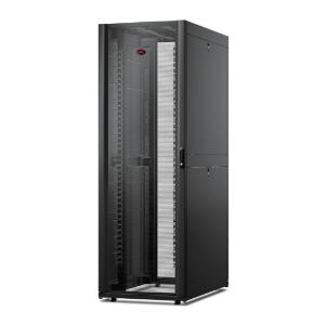APC NETSHELTER SX 48U 750MM WIDE X 1200MM DEEP NETWORKING ENCLOSURE WITH SIDES BLACK
