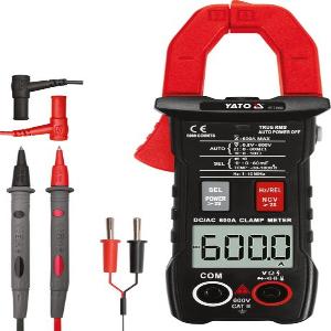 CLAMP MULTIMETER TRUE RMS AC/DC 600A