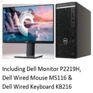 DELL Optiplex 5080 MT/i3/8GB/1TB/Win10Pro/21.5/NT/3Y