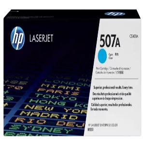 HP 507A Cyan Original LaserJet Toner Cartridge