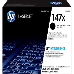 HP 147X High Yield Black Original LaserJet Toner Cartridge