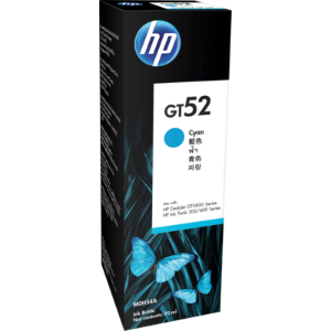 HP GT52 Cyan Original Ink Bottle