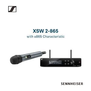 Mic Wireless Sennheiser Type XSW 2 - 865