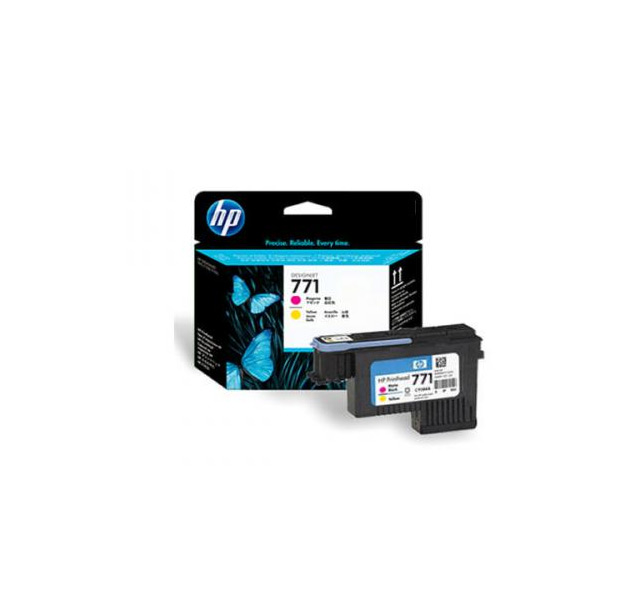 HP 771 Magenta/Yellow DesignJet Printhead,CE018A