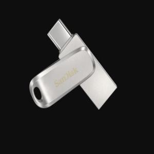SanDisk Ultra Dual Drive Luxe USB Type-CTM Flash Drive, SDDDC4 32GB, USB Type C, Metal, USB3.1/Type C Reversible Connector, Swivel Design, Type-C Enabled Devices, 5Y