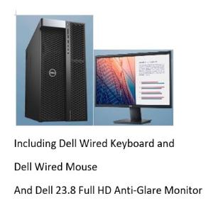 Dell Precision Fixed Workstation 7920 MT/Xeon Silver 4216/128GB/2x4TB/Radeon Pro WX 2100/Win10Pro For WS/23.8/NT/3Y