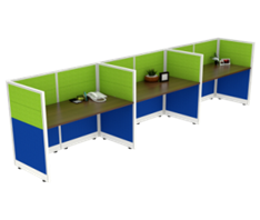 WORKSTATION 3 PERSON VWS 3-06