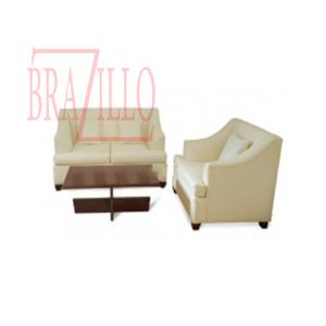 BRAZILLO SET SOFA TAMU JATI TP6 BLACK WALNUT OSCAR
