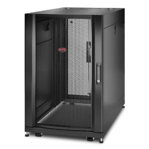 APC NETSHELTER SX 18U SERVER RACK ENCLOSURE 600MM X 1070MM W/ SIDES BLACK