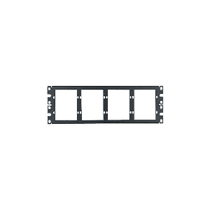 Patch Panel Fiber Datar. Menampung Hingga Delapan FAP Atau FMP Adaptor Panel 2 RU  ( CFAPPBL2 )