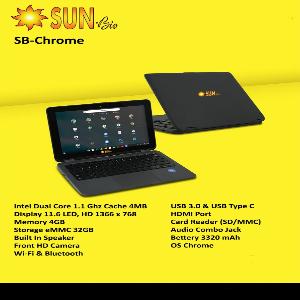 Chrome Book ( Hanya Berfungsi Optimal Apabila Terdapat Jaringan Internet )