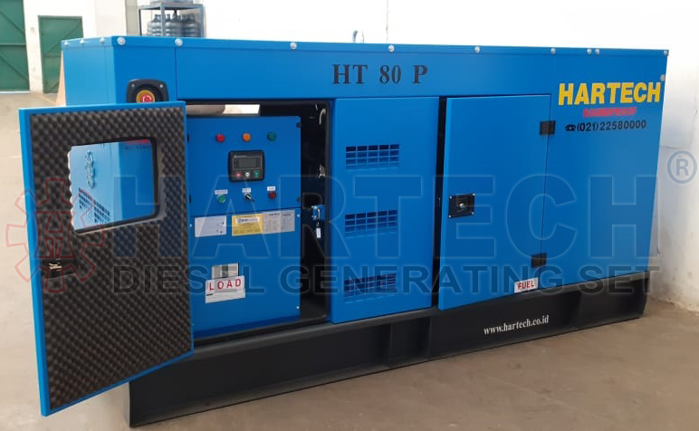 GENSET HT-80 P PERKINS 80KVA SILENT TYPE
