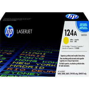 HP 124A Yellow Original LaserJet Toner Cartridge