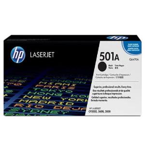 HP 501A Black Original LaserJet Toner Cartridge