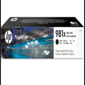 HP 981X High Yield Black Original PageWide Cartridge