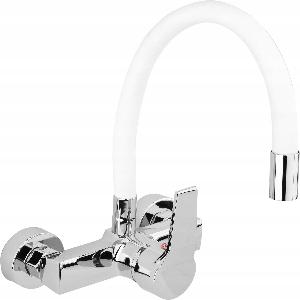KITCHEN FAUCET FLEXIBLE 2 WHITE
