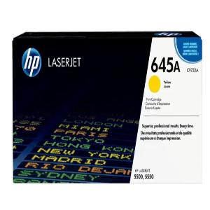 HP 645A Yellow Original LaserJet Toner Cartridge