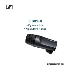 Mic Kabel Sennheiser Type E 602 II