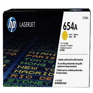 HP 654A Yellow Original LaserJet Toner Cartridge