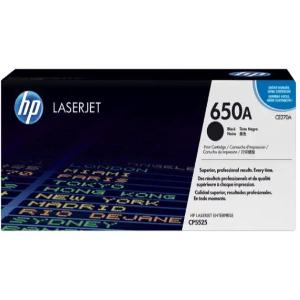 HP 650A Black Original LaserJet Toner Cartridge
