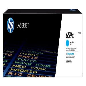 HP 659X Cyan LaserJet Toner Cartridge