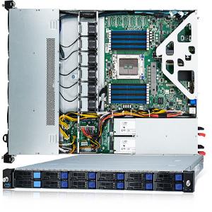 Storage Server Platform (AMD EPYC/8GB/1TB/RPSU/1U) B8036G68AV10E2HR-LE-8GB-1TB